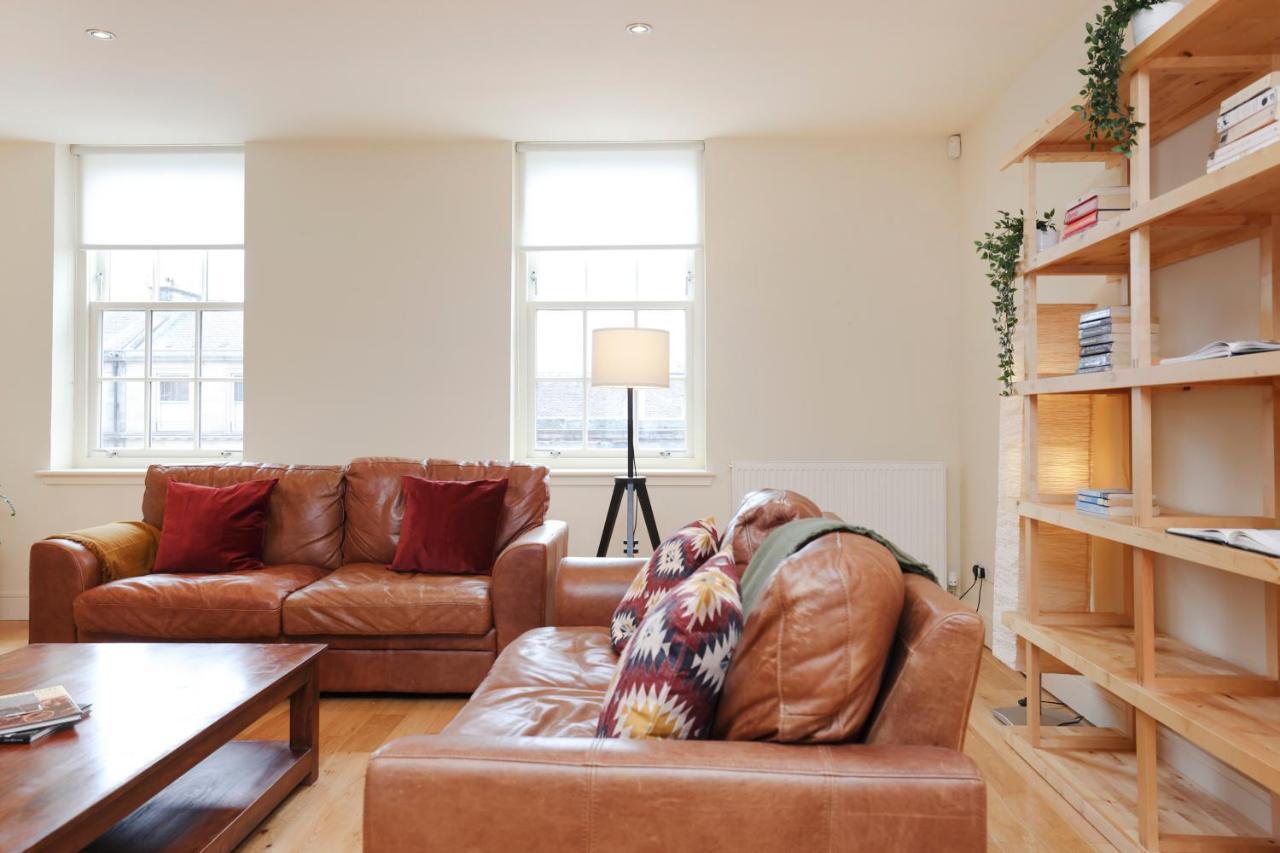Joivy Spacious 2 Bed,2 Bath Flat, Free Parking And Rooftop Terrace Edynburg Zewnętrze zdjęcie